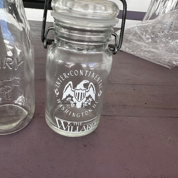 Vintage Small Oil Bottle, Milk Bottle, Jar - Picture 8 of 10